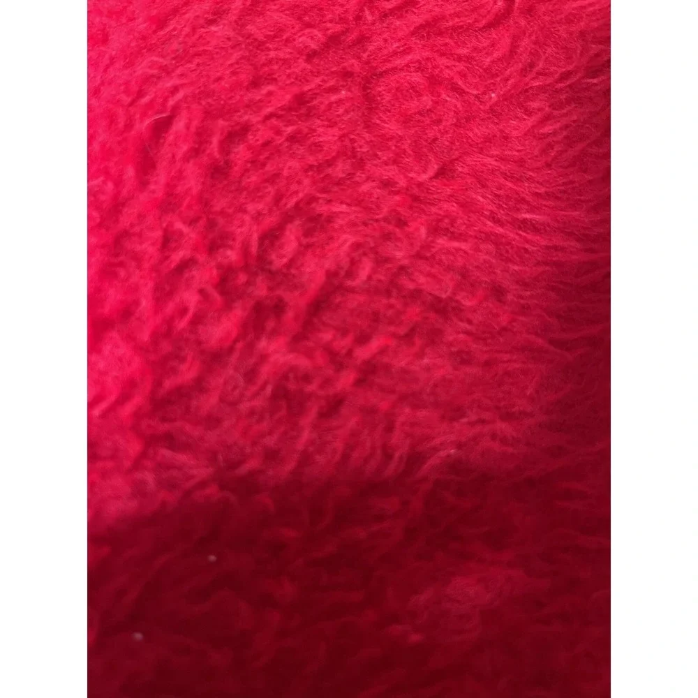 Vintage Red Shag Christmas Tree‎ Skirt 45